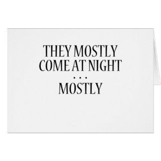 Cartão na maior parte