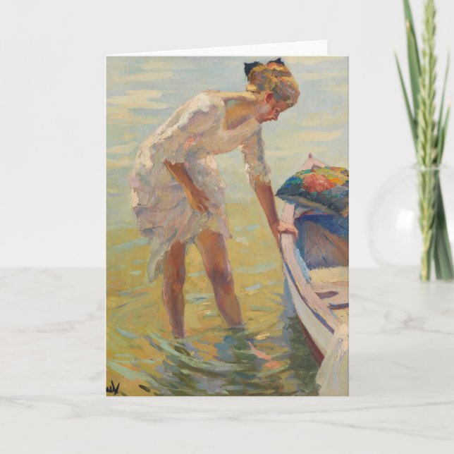 Cartão Na margem | Edward Cucuel (Frente)