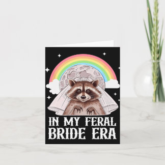 Cartão Na minha Design da Noiva Feral