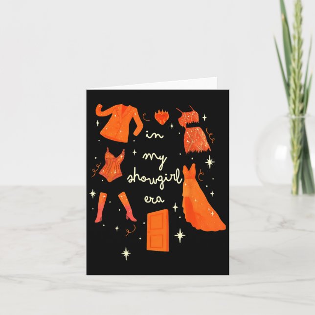 Cartão Na Minha Época De Moça Engraçada Mostra Mulheres H (Frente)