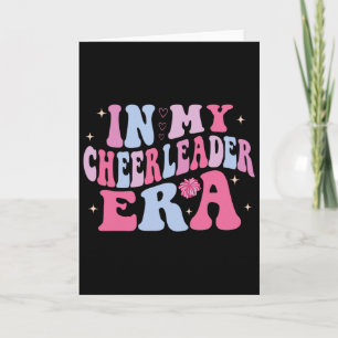 Cartão Na Minha Era de Líder de Torcida Cheerleading Groo