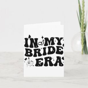 Cartão Na Minha Noiva Era Groovy Bride Festa de solteira 