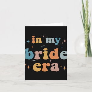 Cartão Na Minha Noiva Era Retro Bachelorette Casamento En