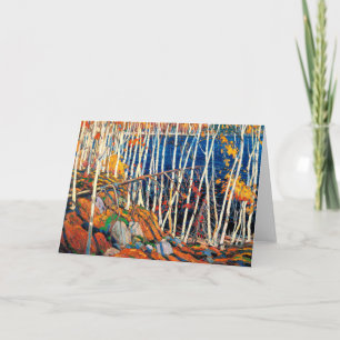 Cartão Na Northland, belas artes por Tom Thomson,