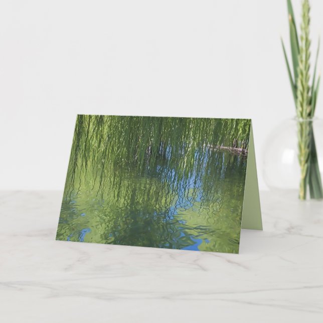 Cartão Na Nota Willows (Frente)