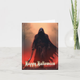 Cartão Na sombra do Ceifeiro - Halloween