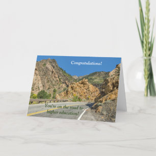 Cartão Na via da educação para o mais alto; Encerrado pel