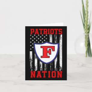 Cartão Nação De Logotipo Patriota Da Liberdade Hs