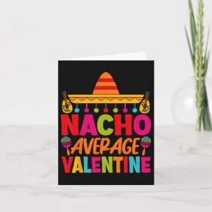 Cartão Nacho Average Dia dos Namorados Casal Mexicano