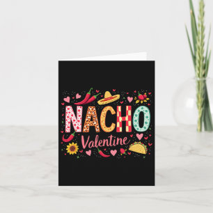 Cartão Nacho do Dia dos Namorados Design engraçado de Som