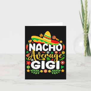Cartão Nacho Gigi Cinco De Mayo Família Mexicana Média Ma
