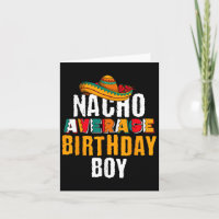 Nacho Média Birthday Boy Cinco De Mayo Engraçado M