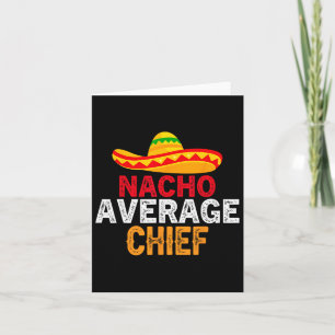 Cartão Nacho Média Chefe Dia de os pais Mexicano Correspo