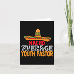 Cartão Nacho Média dos Jovens Pastores Cinco De Mayo Mexi