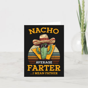 Cartão Nacho Média Farter Quero Dizer Padre Mexicano Engr