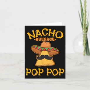 Cartão Nacho Média Pop Pop mexicana Vovô Cin