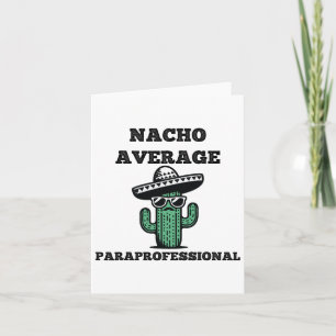 Cartão Nacho Profissional Médio Mexicano Cinco De Ma