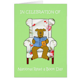 Cartão Nacional Lê o Livro Dia 9 de agosto