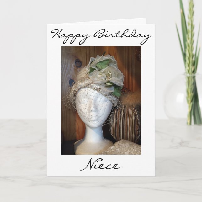 CARTÃO "NADA" E UMA SENHORA MUITO ADORADA = ANIVERSÁRIO (Frente)