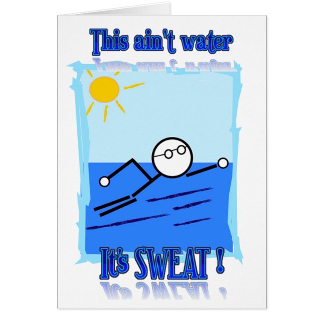 Cartão Nadador (Frente)