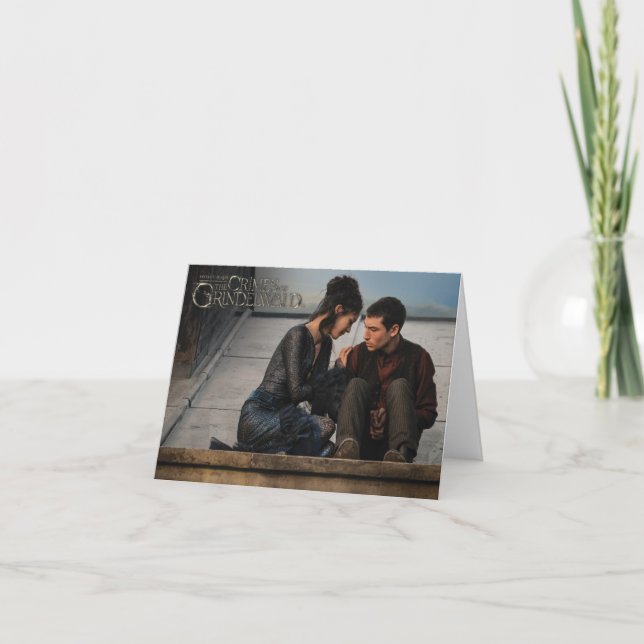 Cartão Nagini e Credence Photo (Frente)