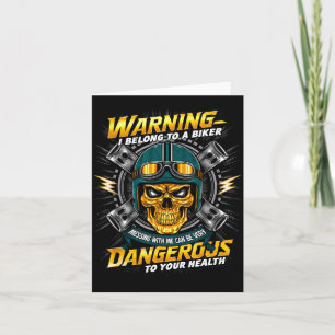 Cartão Namorada De Motociclista Esposa Eu Pertenço A Um M