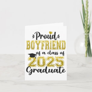 Cartão Namorado Super Orgulhoso da Formatura de Graduado 