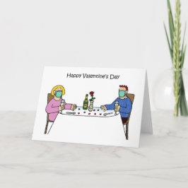 Cartão Namorados Covid 19 em Facemaks