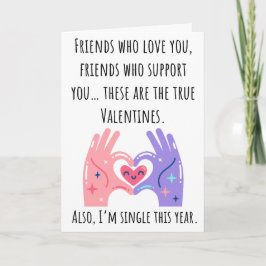 Cartão Namorados Divertidos Estou Solteiro Este Ano Dobra