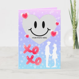 Cartão Namorados Glass Heart Balloon Bublegum Foto