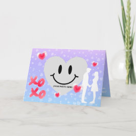 Cartão Namorados Glass Heart Balloon Bublegum Foto