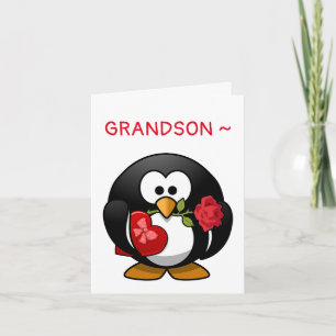CARTÃO NAMORADOS PENGUIN GRANDSON