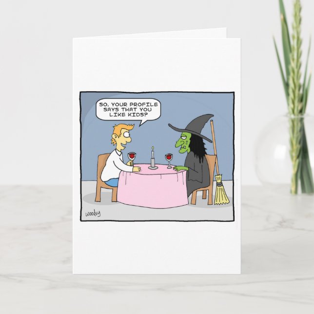 Cartão Namoro de Bruxa (Frente)