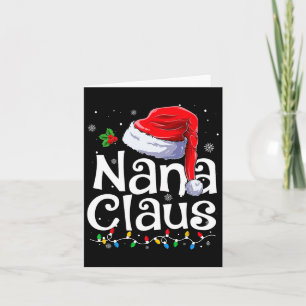 Cartão Nana Claus Xmas Papais noeis de Natal Corresponden