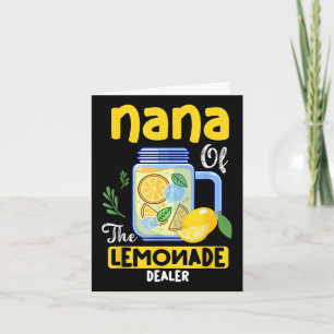 Cartão Nana Da Lemonade Dealer Summer Lemonade Boss
