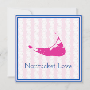Cartão Nantucket Love Sailor's Bracelet Flat Greeting Car