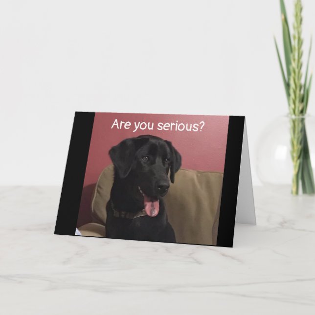 CARTÃO NÃO ACREDITO QUE ESTEJA CELEBRANDO O ANIVERSÁRIO " (Frente)