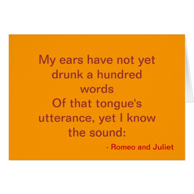 Cartão Não ainda o bebado cem palavras, contudo eu (Frente horizontal)