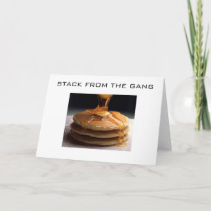 CARTÃO NÃO DESEJA EMBALAGENS DO GANG