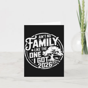 Cartão Não é família como aquela que tem reunião 2026 eng