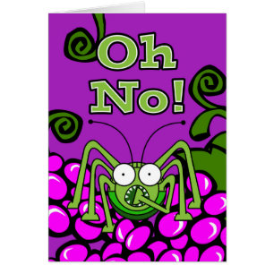 Cartão Não! É Rua, dia de Urho de novo, Gafanhoto