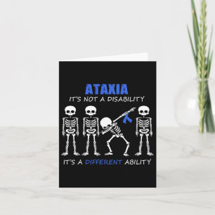Cartão Não É Um Esqueleto Dabbing de Deficiência 