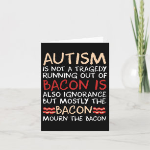 Cartão Não É Uma Tragédia Nenhum Bycon É Um Autismo Diver