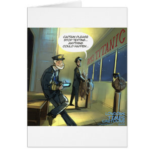 Cartão Não Envie SMS e Titanic Engraçado