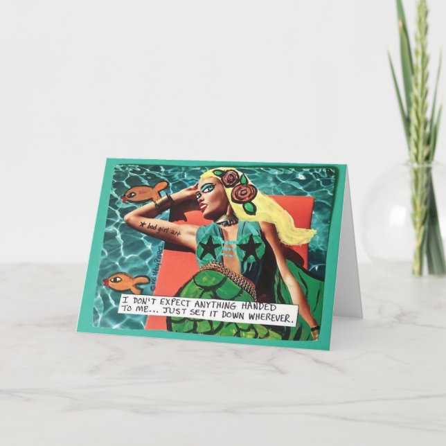 CARTÃO NÃO ESPERO NADA (Frente)