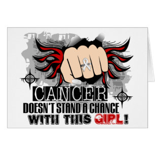 Cartão Não está um câncer pulmonar da possibilidade