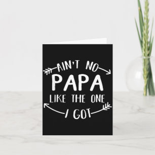 Cartão Não Existe Papai Como o Que Eu Tenho Reunião Famil
