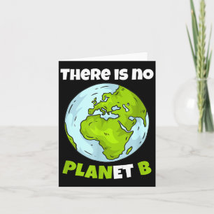 Cartão Não Existe um Planeta B Ambientalismo Ambiental