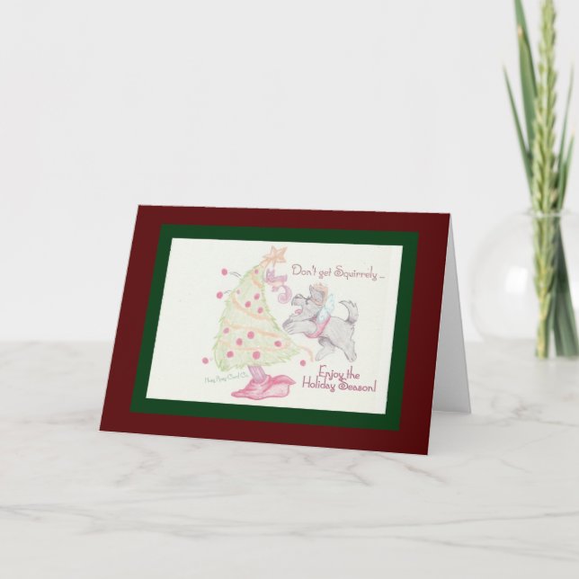 Cartão Não fique esquisito (Frente)