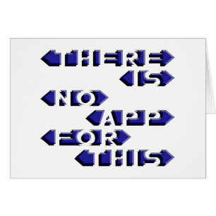 Cartão Não há nenhum App para este